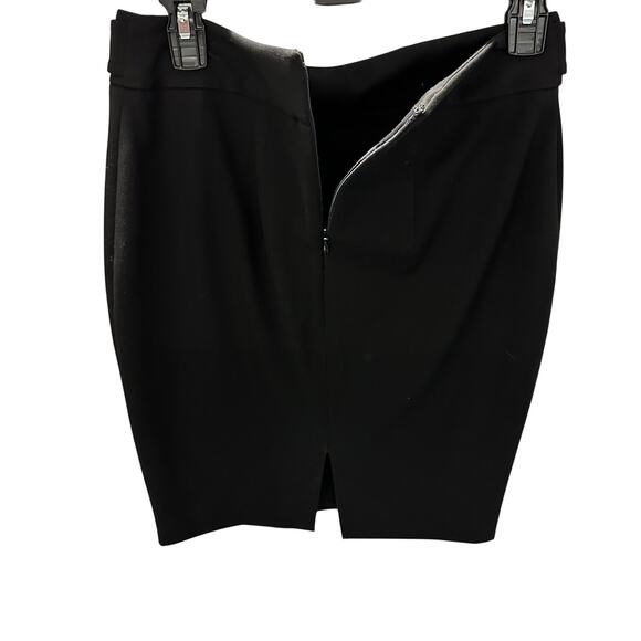 Express Women's Size 4R High Waist Gold Button Accented Pencil Skirt - Picture 2 of 4